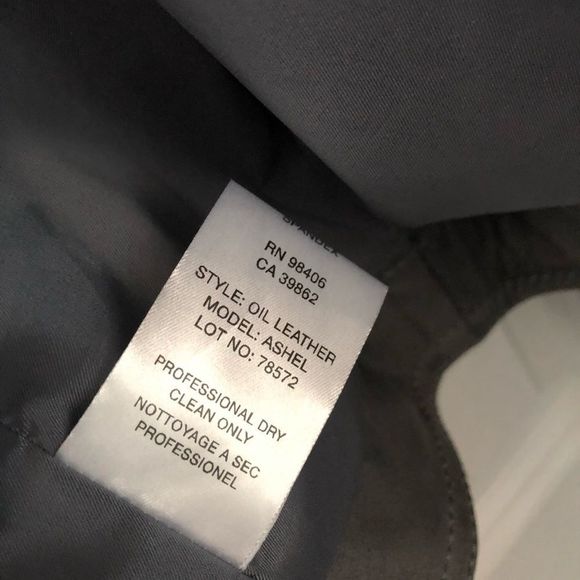 THEORY Moto Style leather jacket - medium - Picture 7 of 9